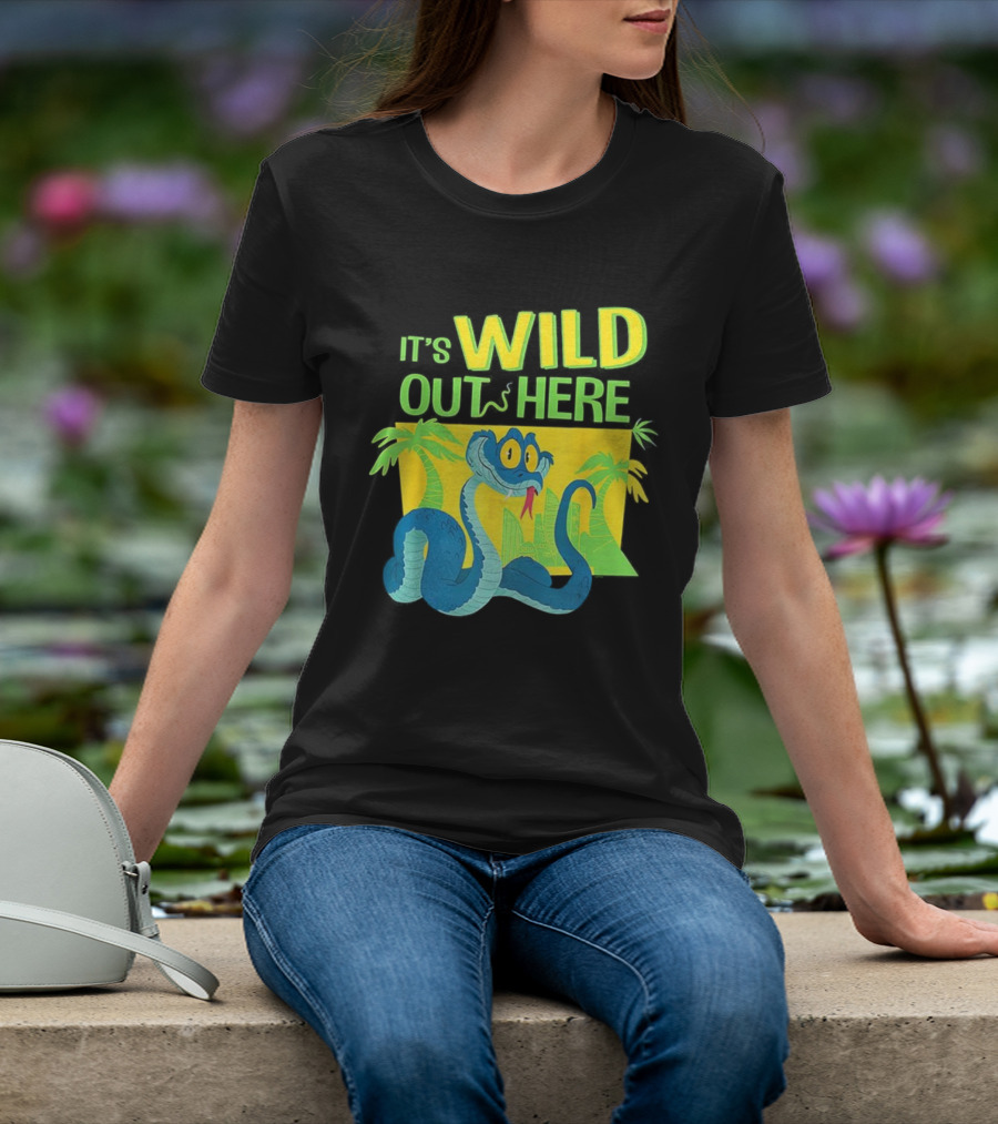 Zootopia 2 It's Wild Out Here Gary De’Snake Jungle Scene T-Shirt