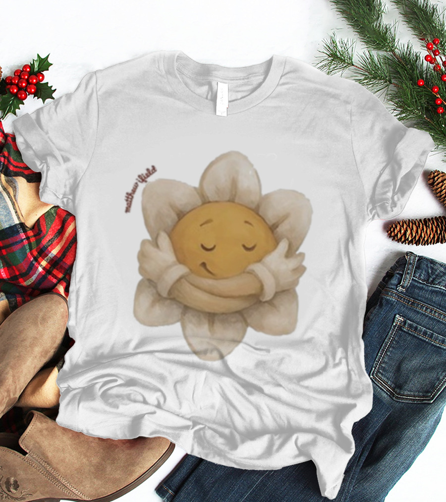 Matthew Ifield Sunflower Hugging Face T-Shirt