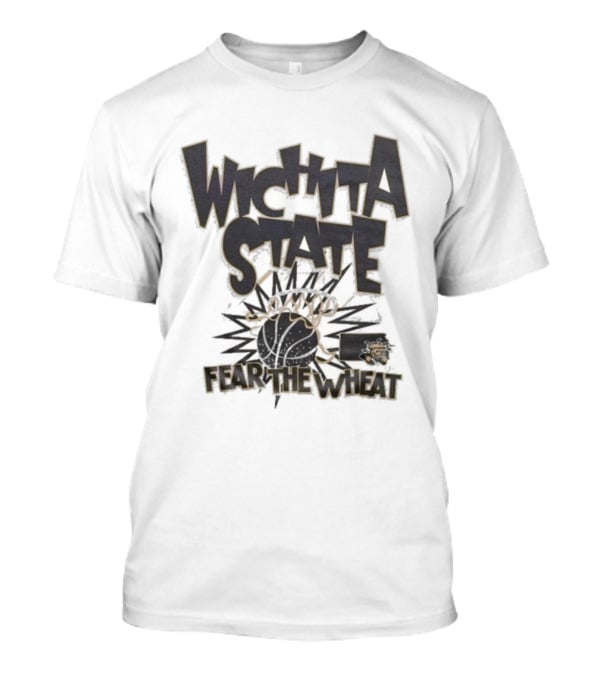 Wichita State Shockers Fear The Wheat Slam Basketball T-Shirt