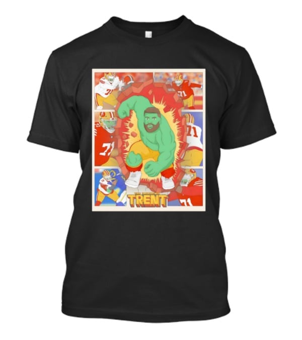 Hulk Trent Williams San Francisco 49ers Incredible Football Hero T-Shirt
