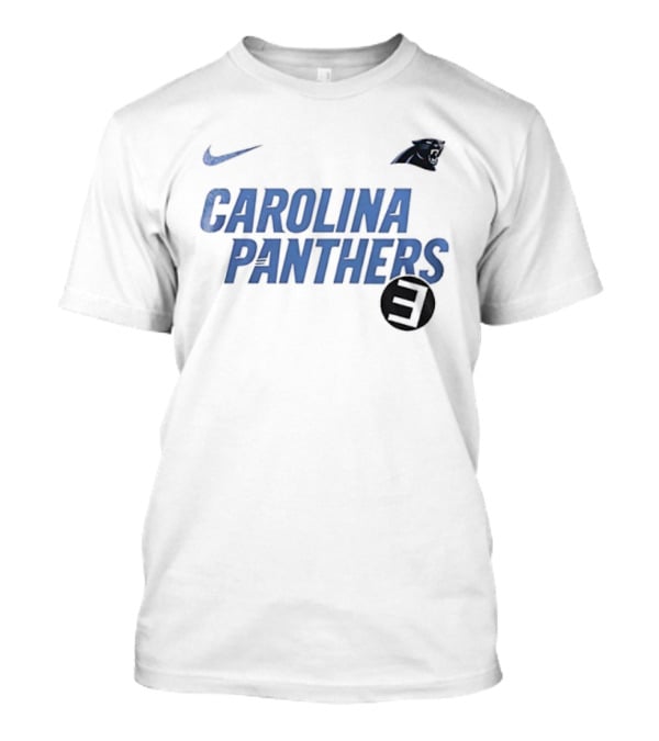 Nike Carolina Panthers Eminem Collaboration T-Shirt