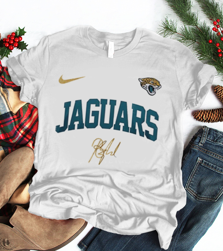 Barry Manilow Once Before I Go Jacksonville Jaguars Signature Nike Edition T-Shirt