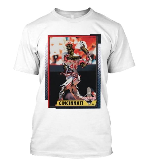 Zombie Elly De La Cruz Cincinnati Reds 44 Anonymous NeRFD00 It’s A Whole New Ballgame T-Shirt