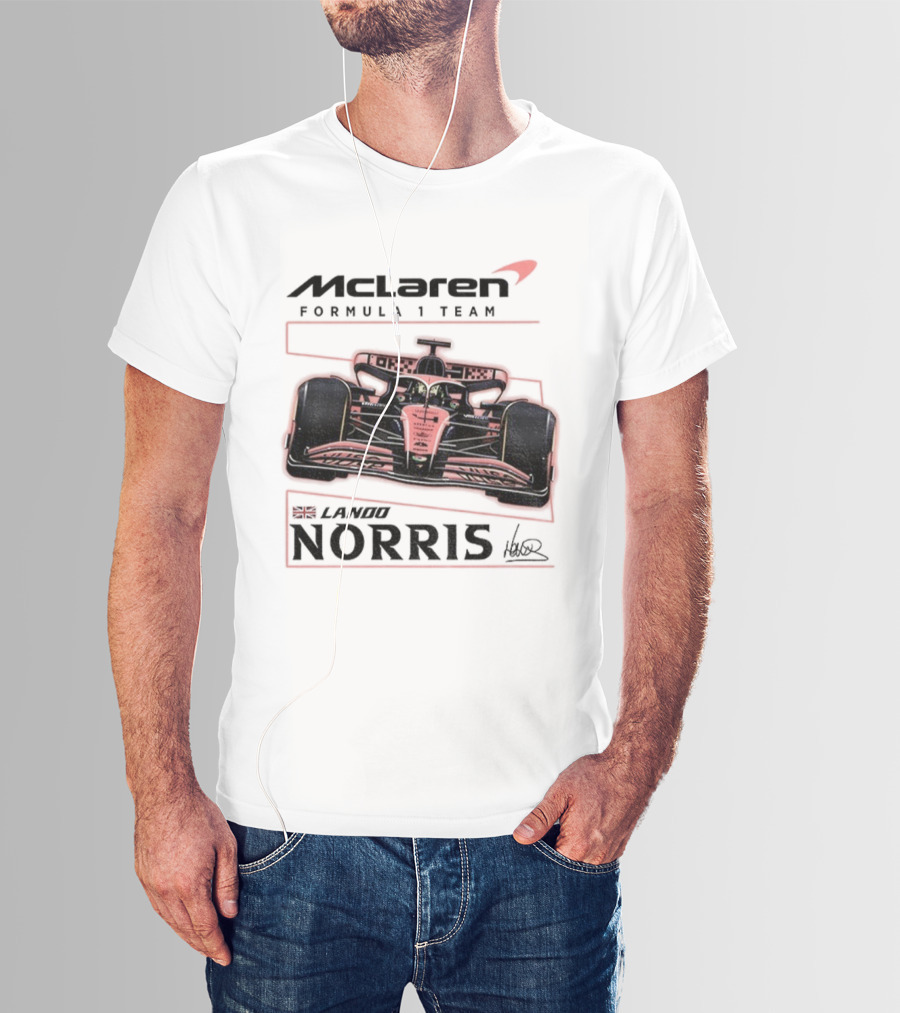 Norris McLaren Formula One Team MCL39 2025 T-Shirt