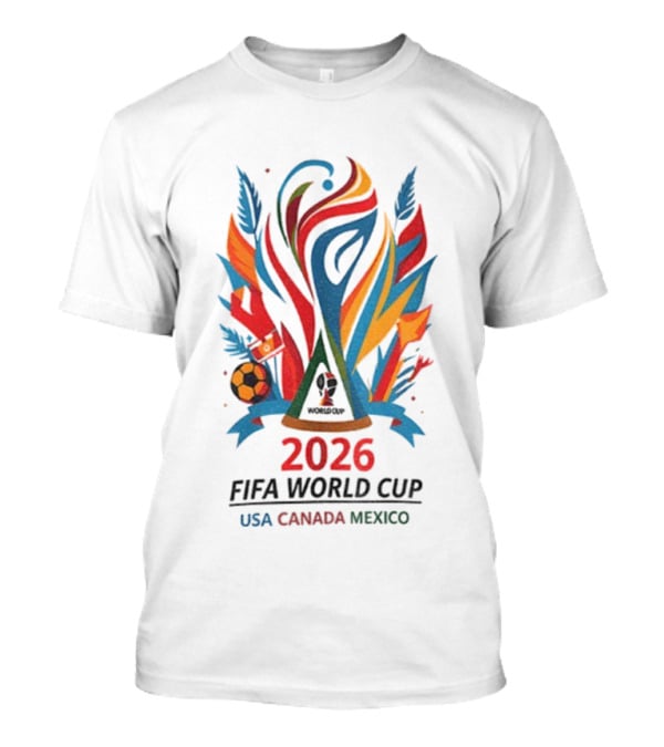 FIFA World Cup 2026 USA Canada Mexico T-Shirt
