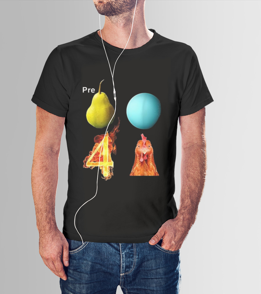Pre Pear Uranus 4 Chicken Dan Howell T-Shirt