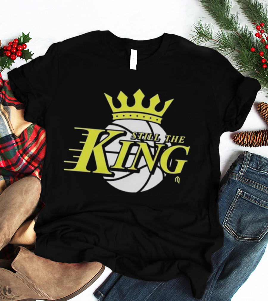 Los Angeles Lakers Still The King Basketball Crown T-Shirt