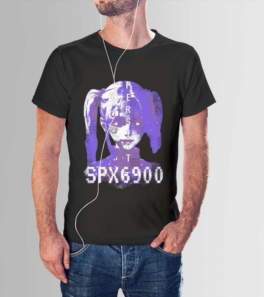 SPX6900 Persist Vaporwave Anime Aesthetic T-Shirt