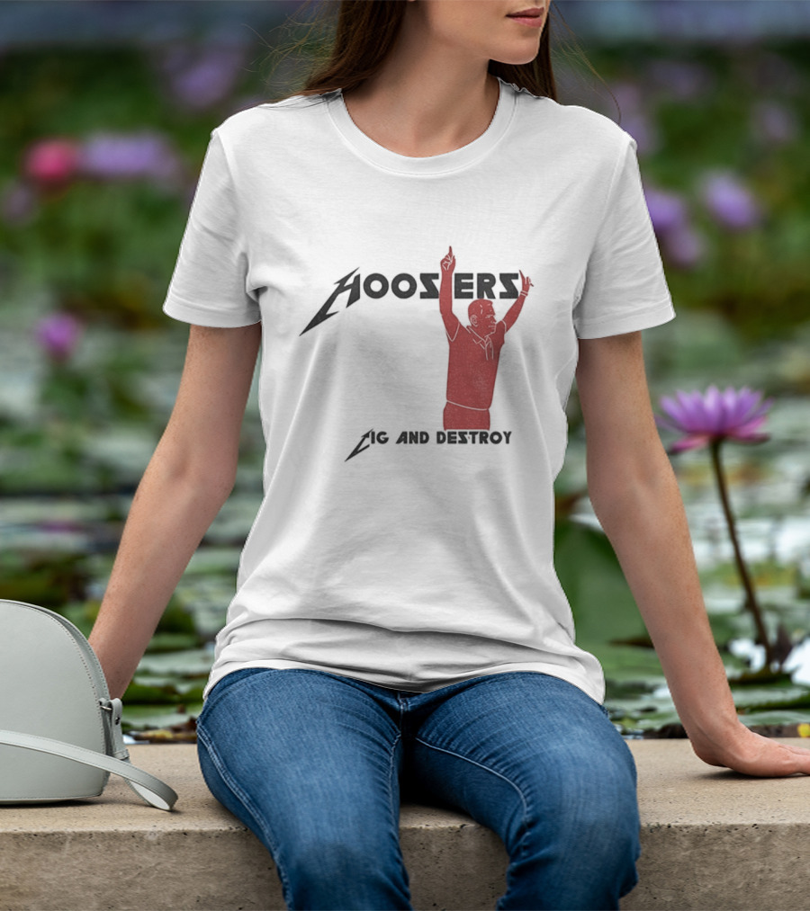 Coach Cignetti Hoosiers Cig And Destroy Indiana Football T-Shirt