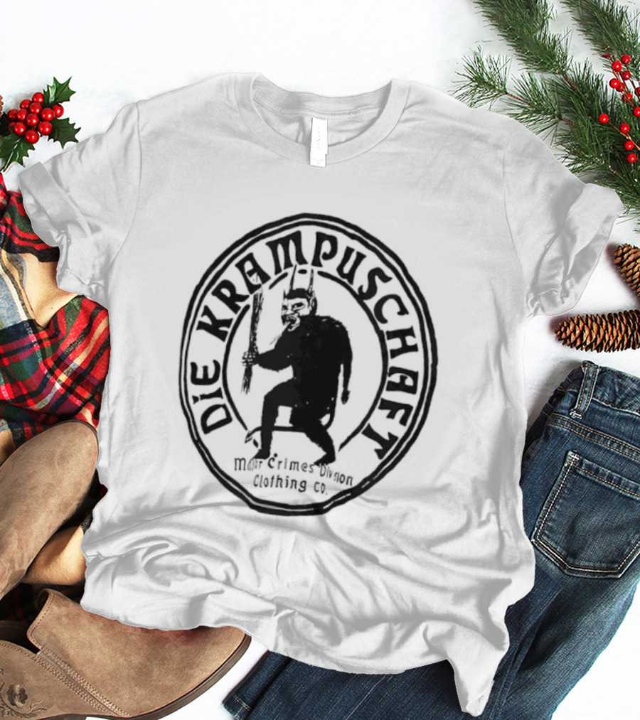 Die Krampuschaft More Crimes Please Clothing Co T-Shirt
