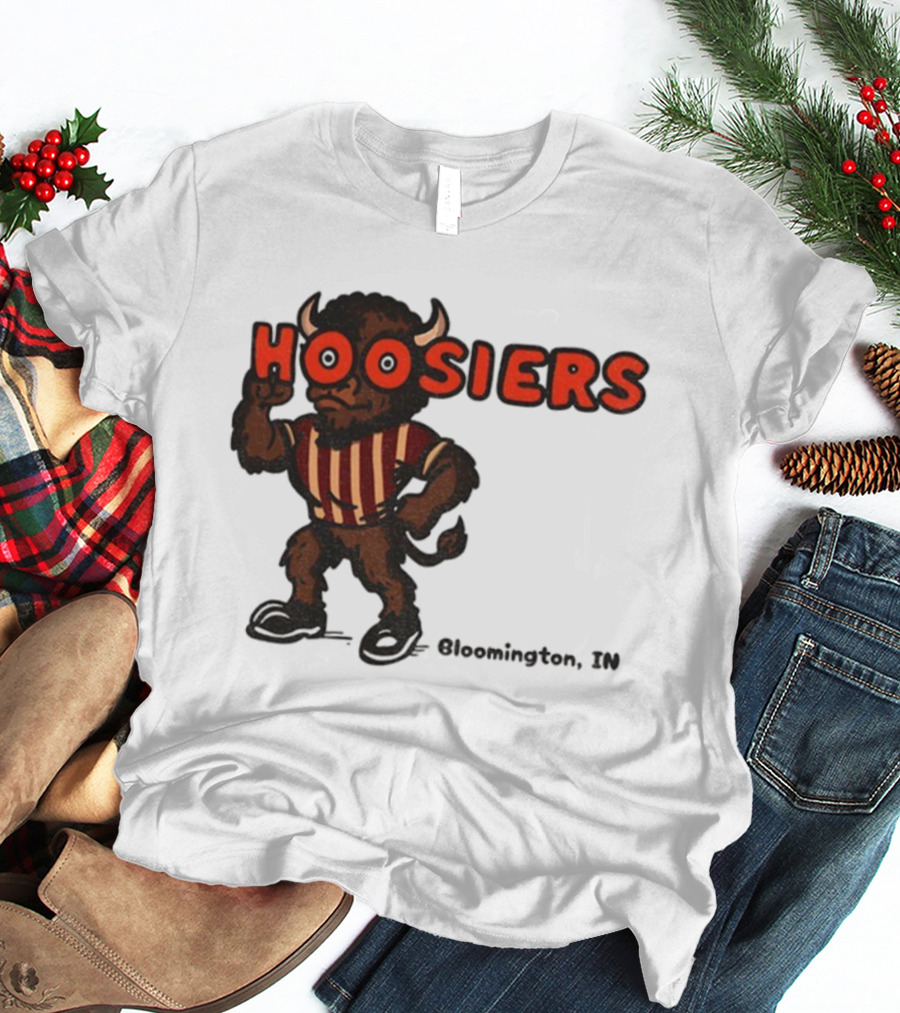 Hoosiers Bison Bloomington IN Indiana Hoosiers Football NFL 2025 T-Shirt