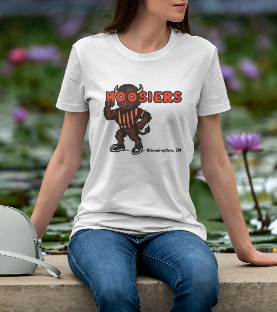 Hoosiers Bison Bloomington IN Indiana Hoosiers Football NFL 2025 T-Shirt