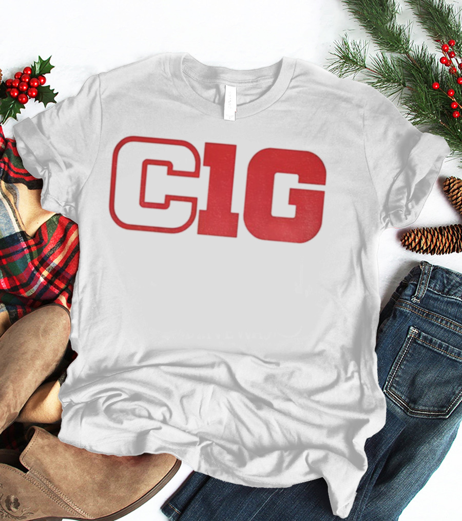 Indiana Hoosiers C1G Big Ten Champions Coach Cig T-Shirt