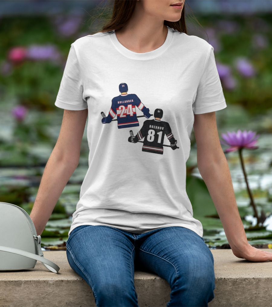 Hollander 24 Rozanov 81 Heated Rivalry Hockey Jersey Showdown T-Shirt