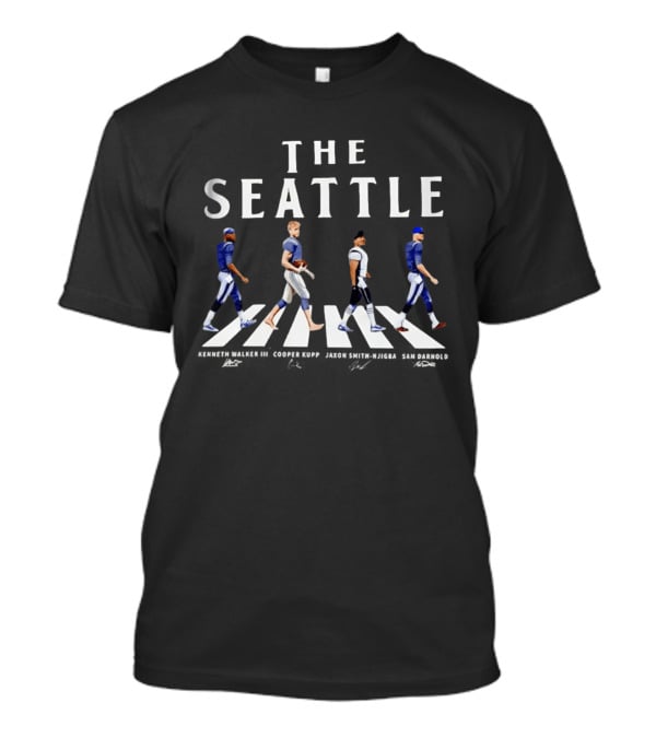 Kenneth Walker III Cooper Kupp Jaxon Smith Njigba Sam Darnold The Seattle T-Shirt
