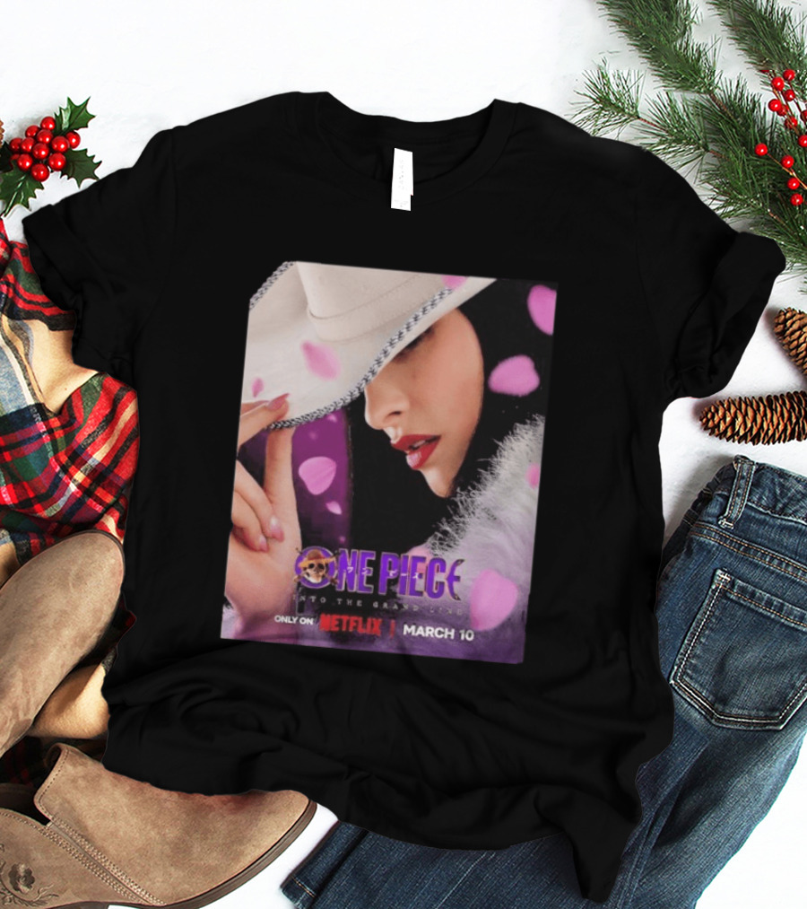 One Piece Season 2 Into The Grand Line Live Action Nico Robin Miss All Sunday Netflix March 10 T-Shirt