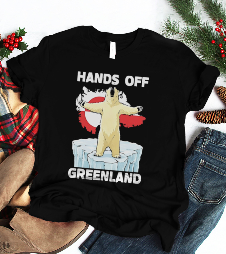 Hands Off Greenland Polar Bear On Iceberg T-Shirt