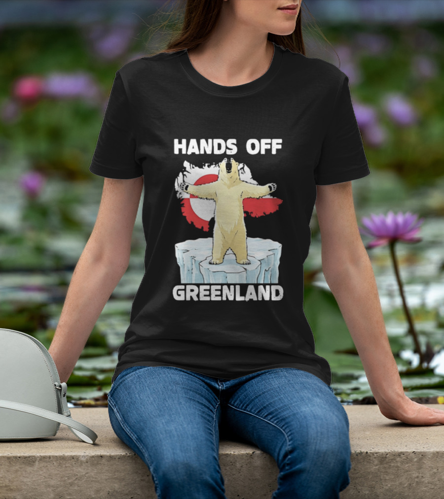 Hands Off Greenland Polar Bear On Iceberg T-Shirt