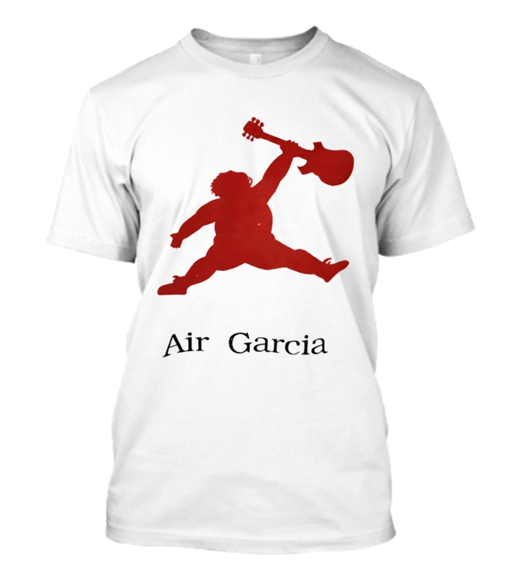 Air Garcia Jerry Garcia Silhouette Iconic Rock Legend T-Shirt