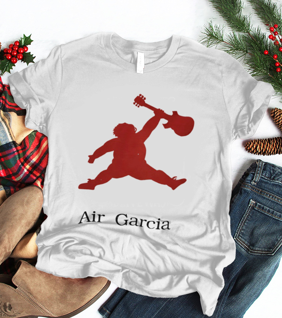 Air Garcia Jerry Garcia Silhouette Iconic Rock Legend T-Shirt