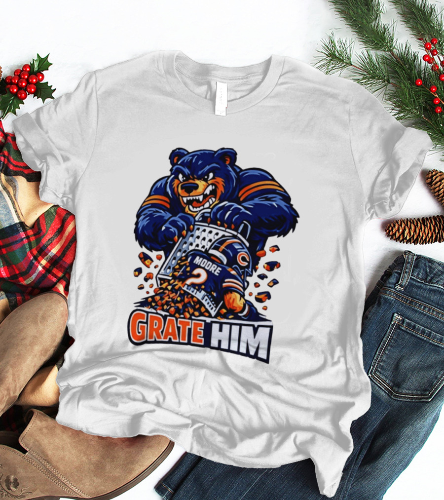 Chicago Bears Grate Him Moore 2 T-Shirt