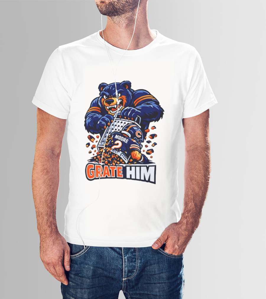 Chicago Bears Grate Him Moore 2 T-Shirt