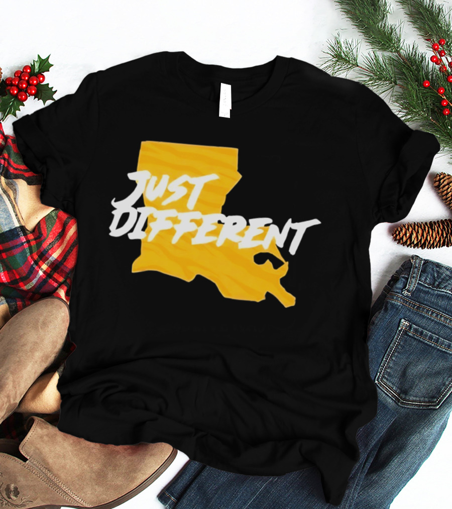 Just Different Louisiana State T-Shirt