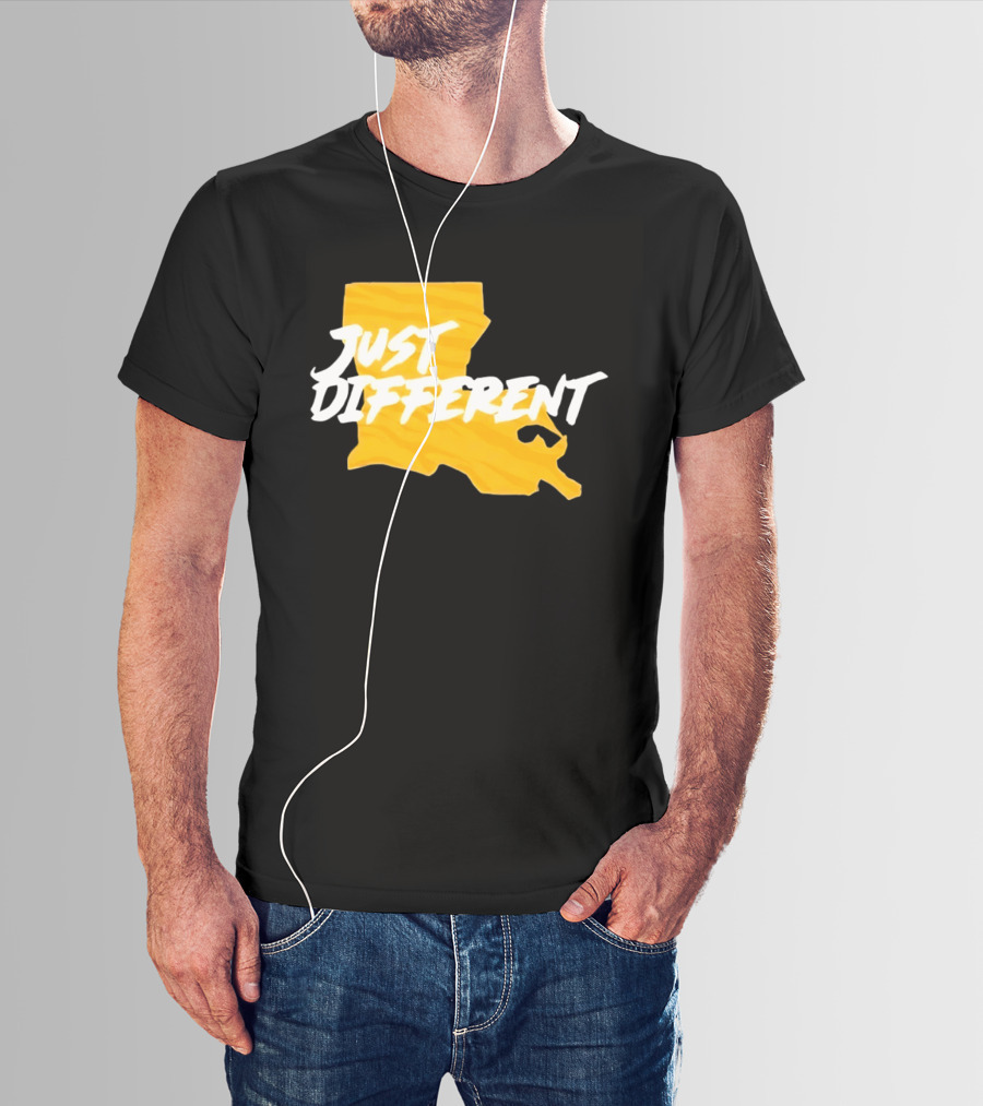 Just Different Louisiana State T-Shirt