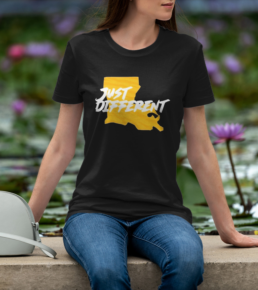 Just Different Louisiana State T-Shirt