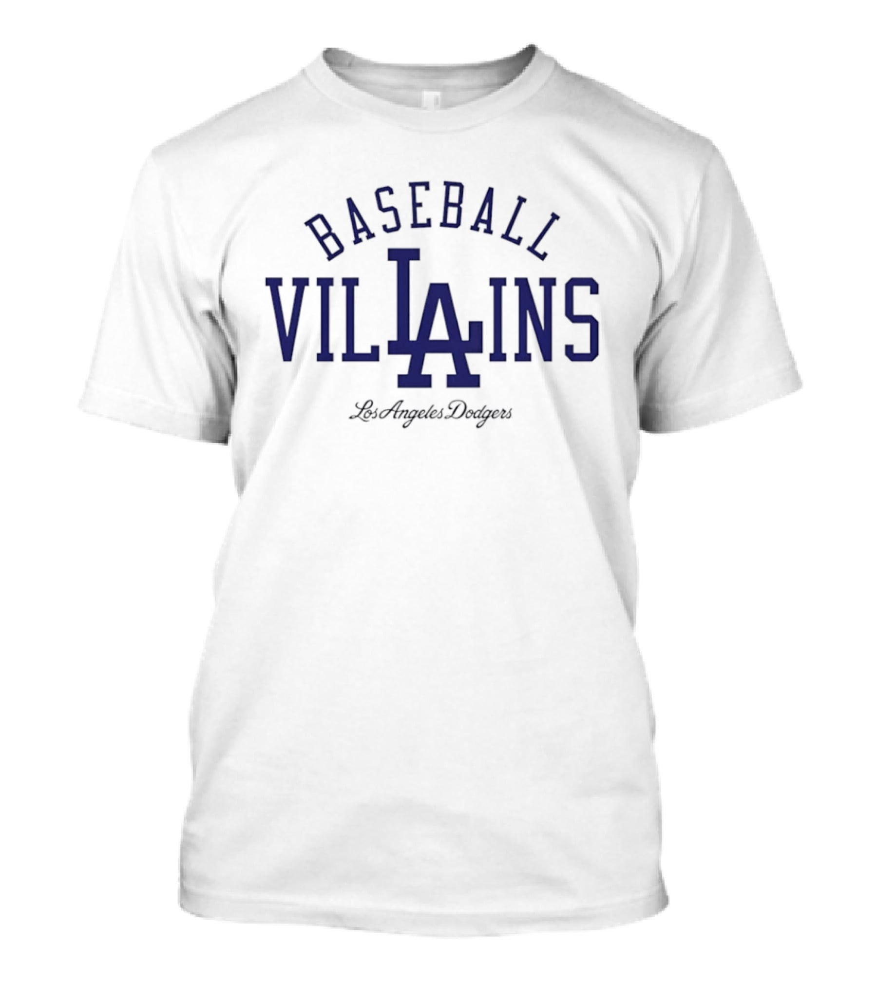 Los Angeles Dodgers Baseball Villains LA T-Shirt