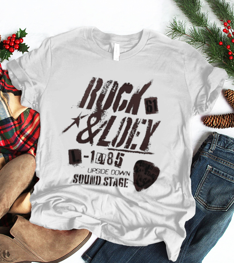 Rock 61 And Loey 1985 Upside Down Sound Stage T-Shirt