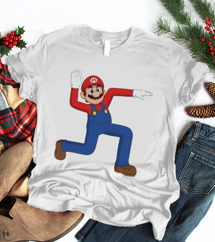 Super Mario Swastika T-Shirt