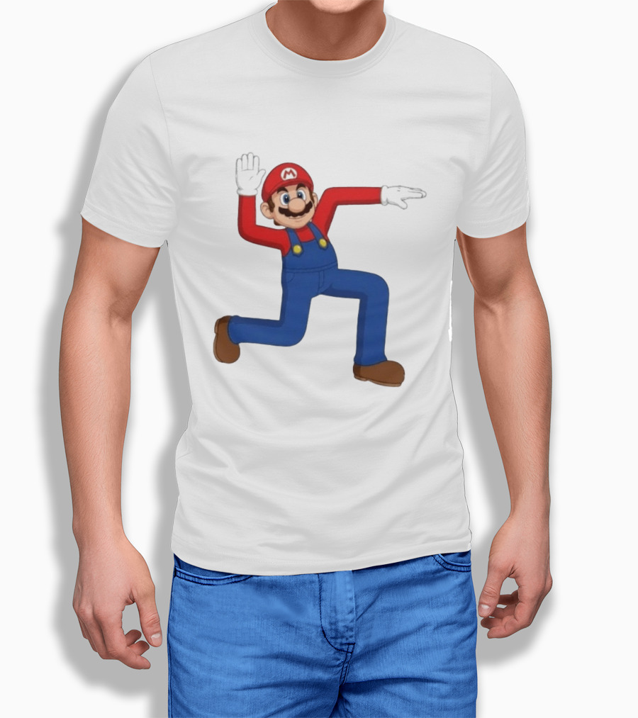 Super Mario Swastika T-Shirt