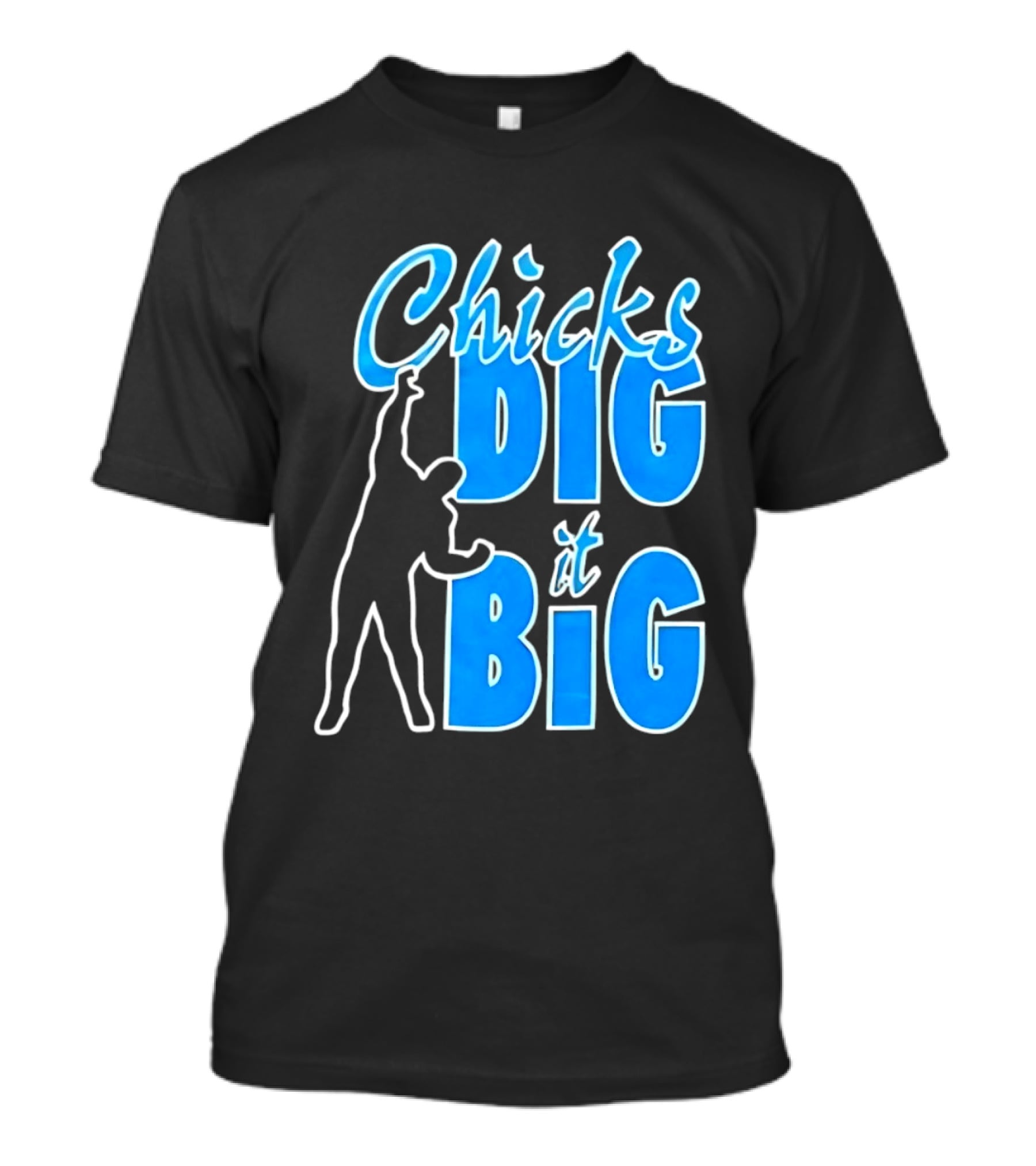 WWE Chicks Dig It Big Silhouette Gesture T-Shirt