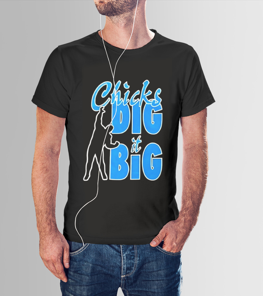 WWE Chicks Dig It Big Silhouette Gesture T-Shirt