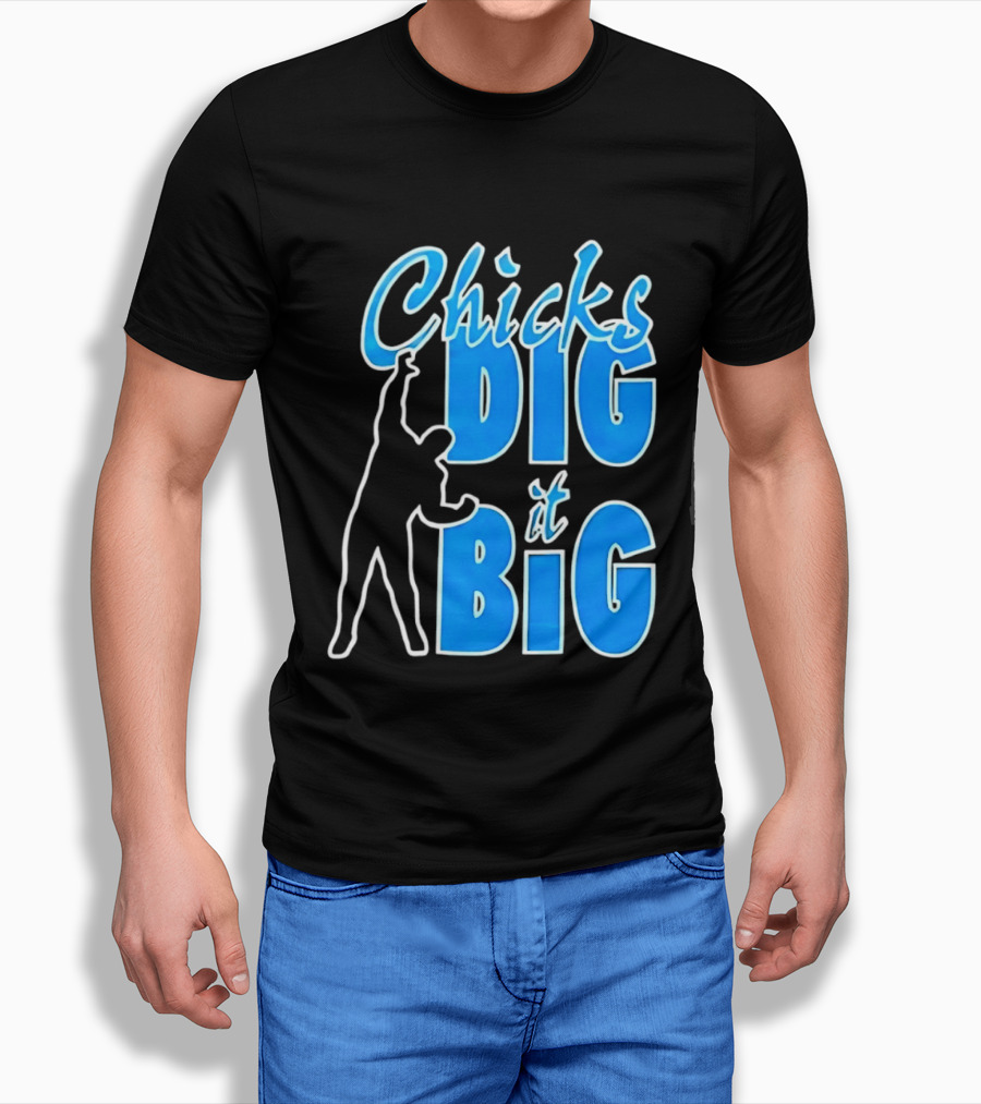 WWE Chicks Dig It Big Silhouette Gesture T-Shirt