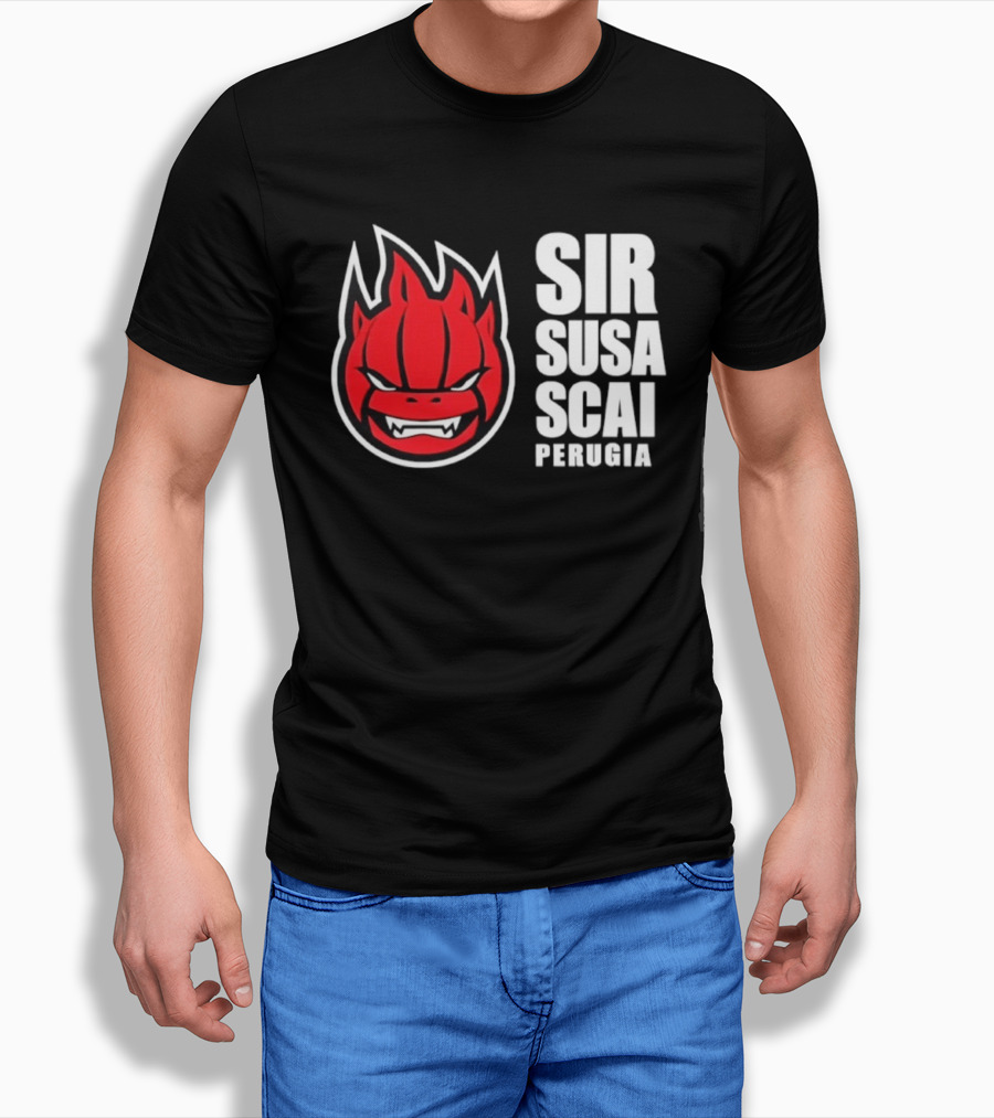 Sir Susa Scai Perugia Fierce Flames T-Shirt