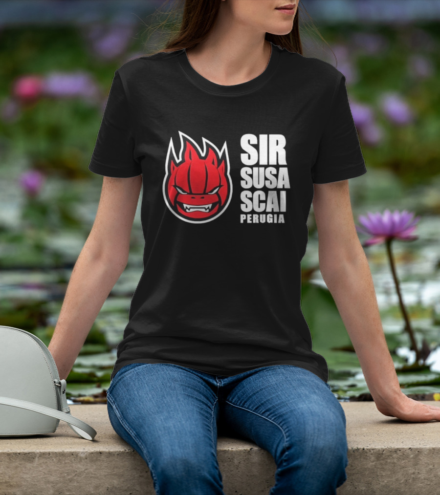 Sir Susa Scai Perugia Fierce Flames T-Shirt