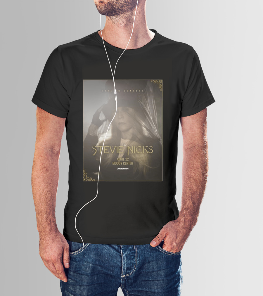 Stevie Nicks Live In Concert April 22 2026 Moody Center Austin TX T-Shirt