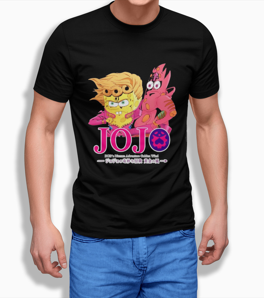 Jojo Giornobob Crossover Anime T-Shirt