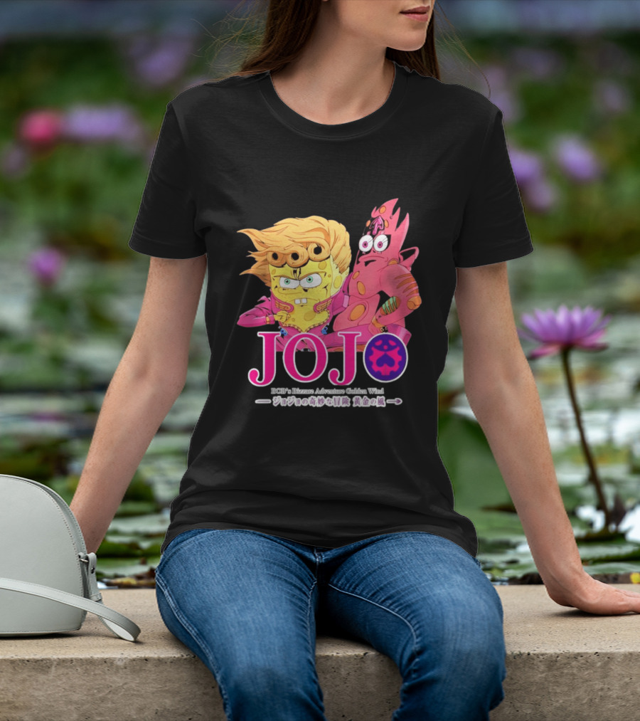 Jojo Giornobob Crossover Anime T-Shirt