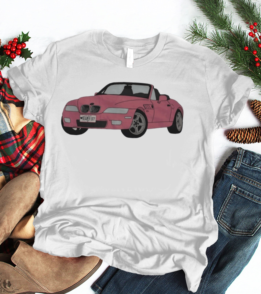 Convertible Pink BMW Z3 B3MER BOY T-Shirt