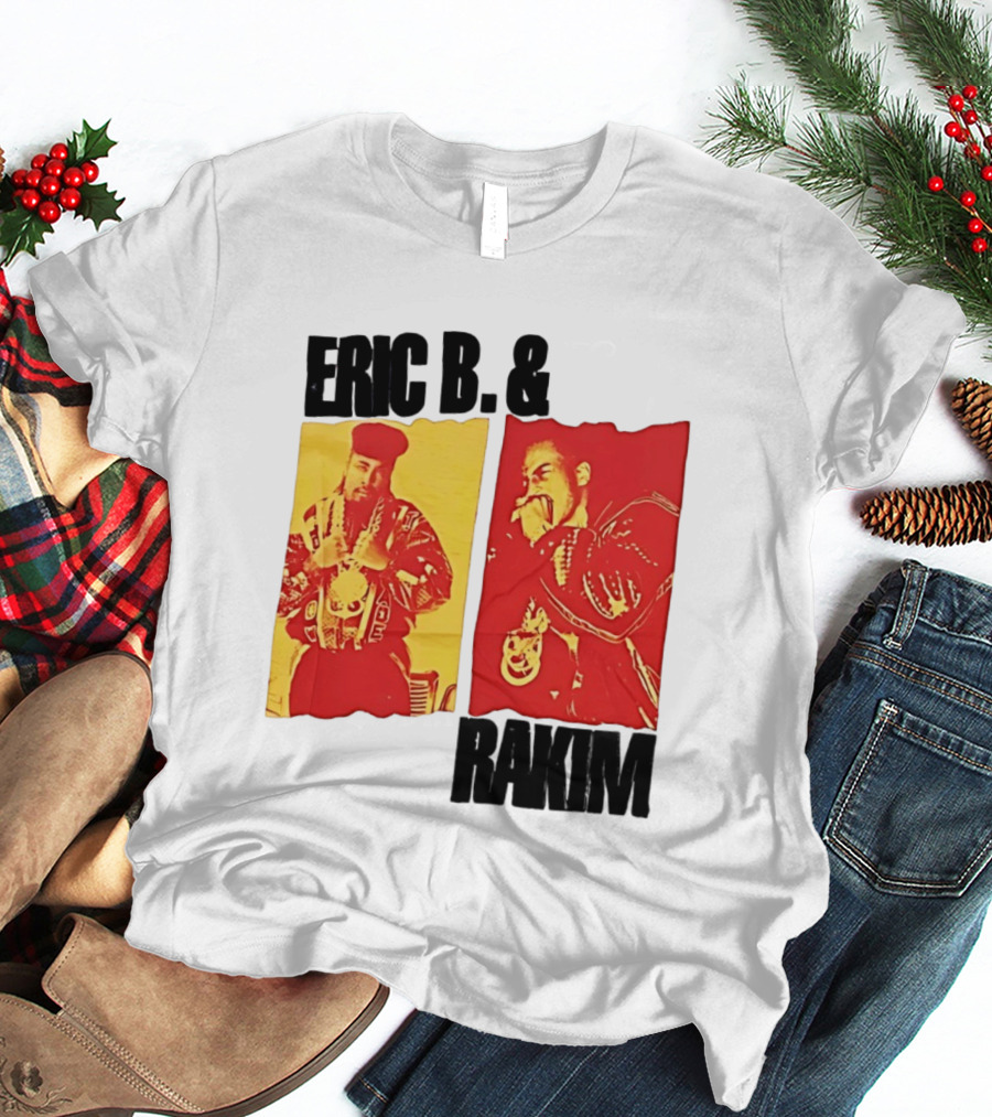 Eric B And Rakim Ain't No Joke 1988 Vintage Hip Hop Legends T-Shirt