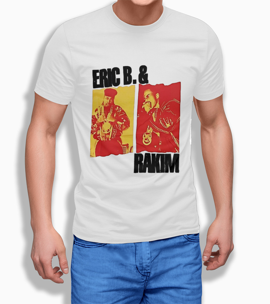 Eric B And Rakim Ain't No Joke 1988 Vintage Hip Hop Legends T-Shirt