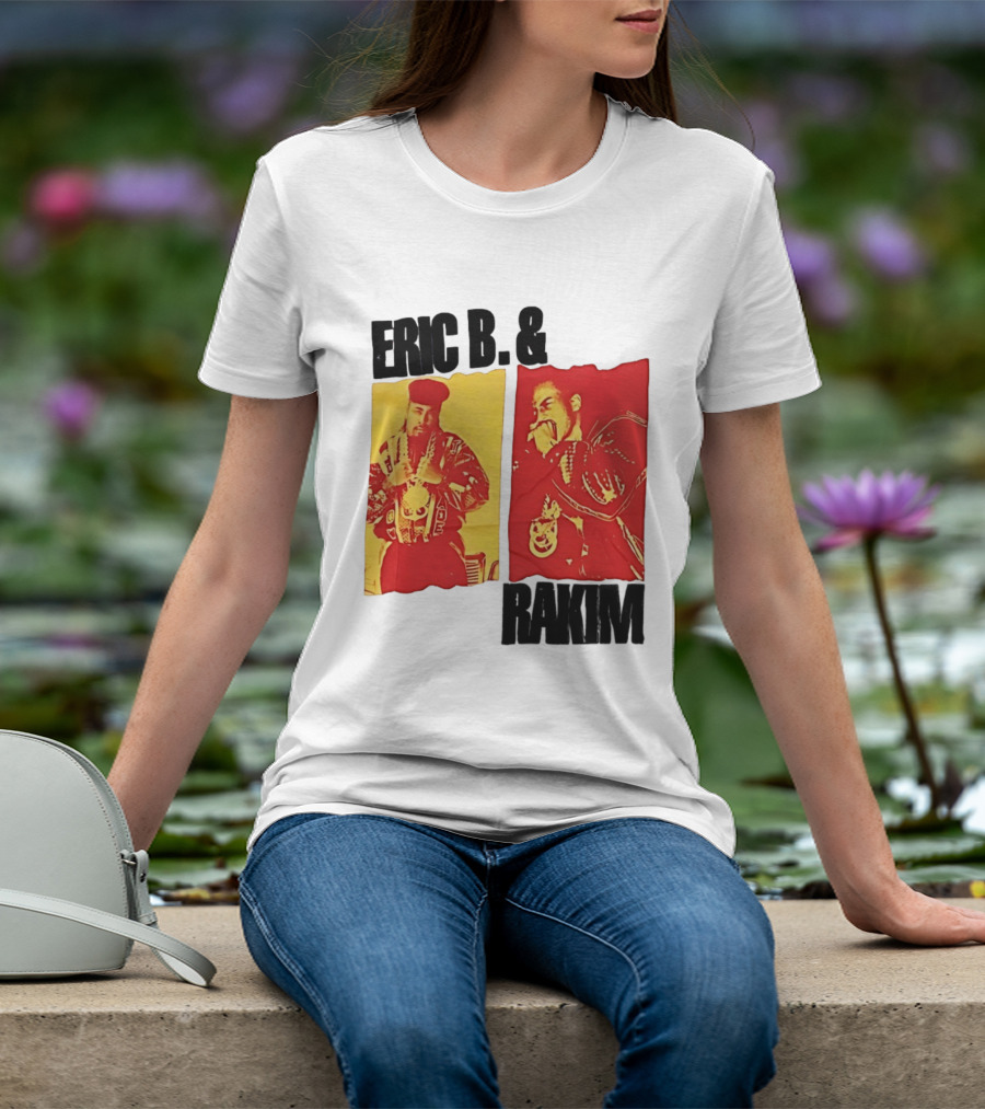 Eric B And Rakim Ain't No Joke 1988 Vintage Hip Hop Legends T-Shirt