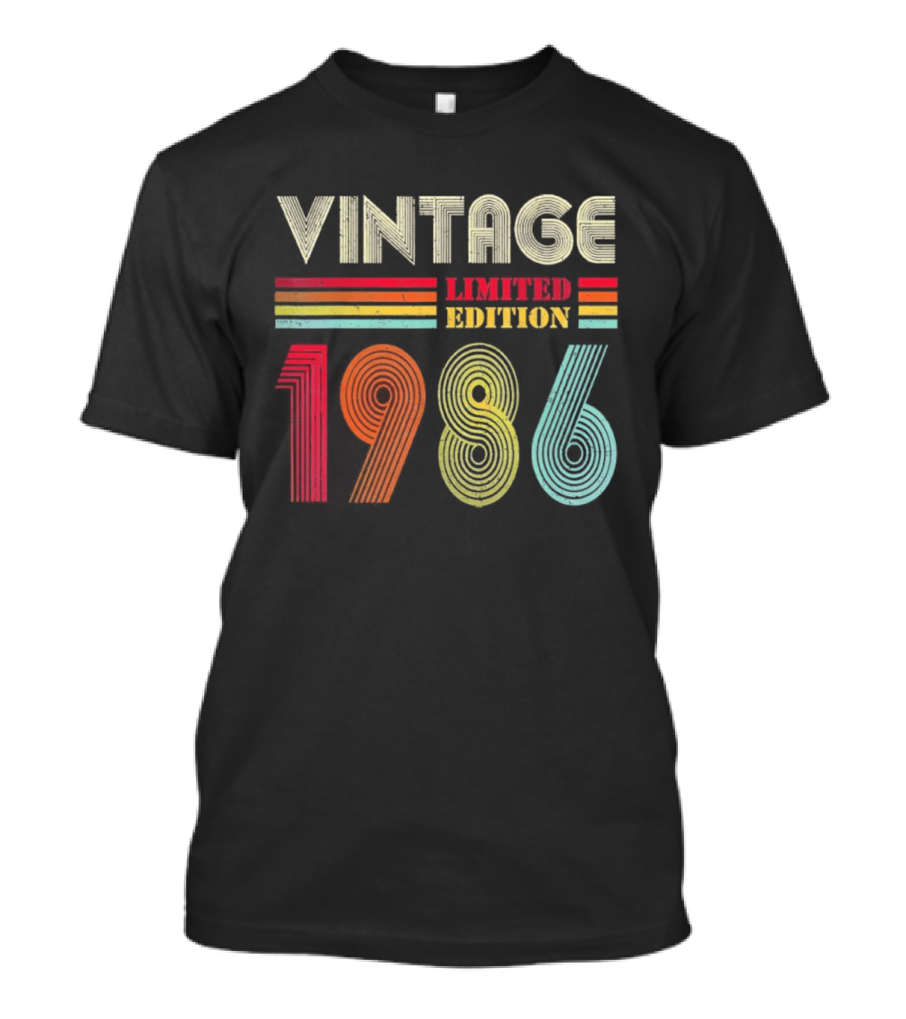 Vintage 1986 Limited Edition 40th Birthday Men Women 40 Years Old T-Shirt
