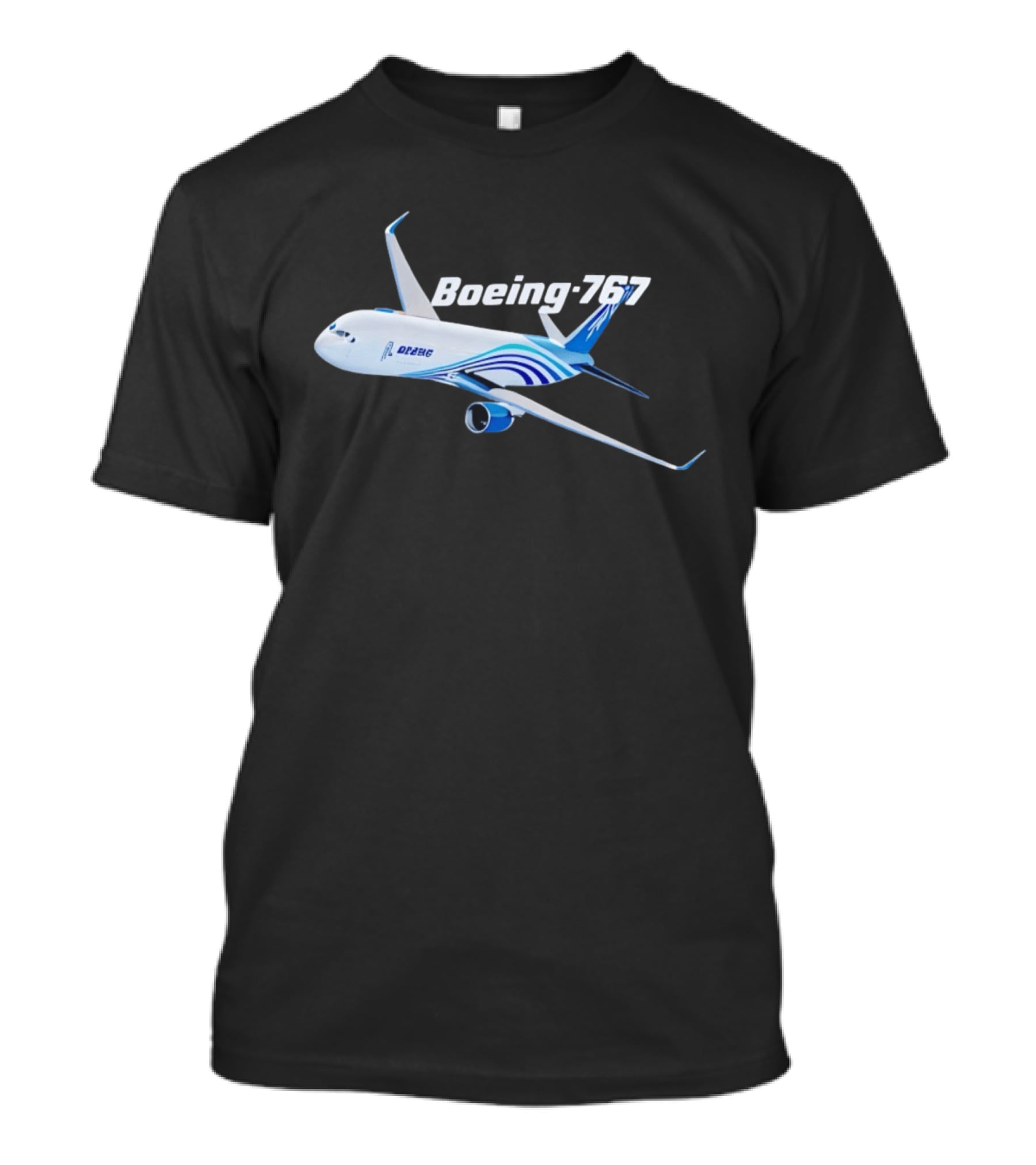 Boeing 767 Airplane Graphic Exclusive Edition T-Shirt