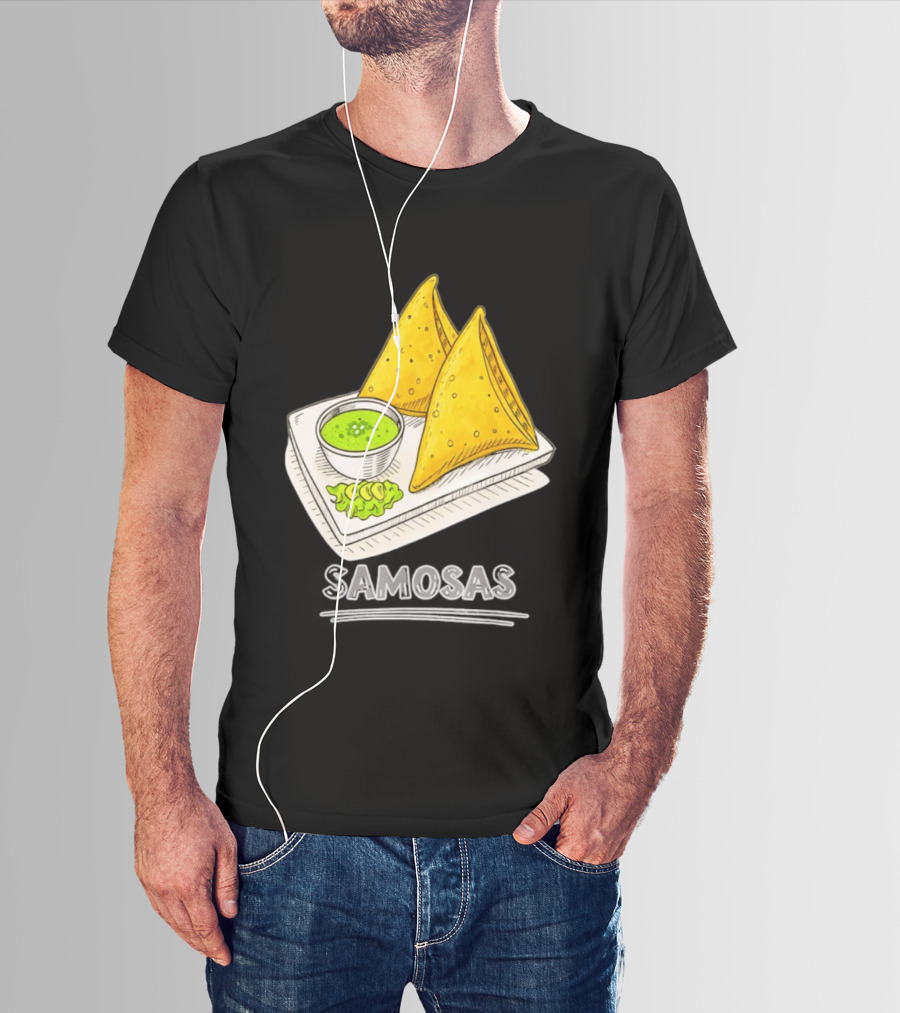 Samosa Lover Indian Snack Foodie Delight T-Shirt