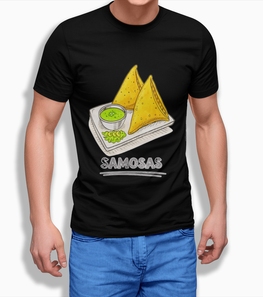 Samosa Lover Indian Snack Foodie Delight T-Shirt