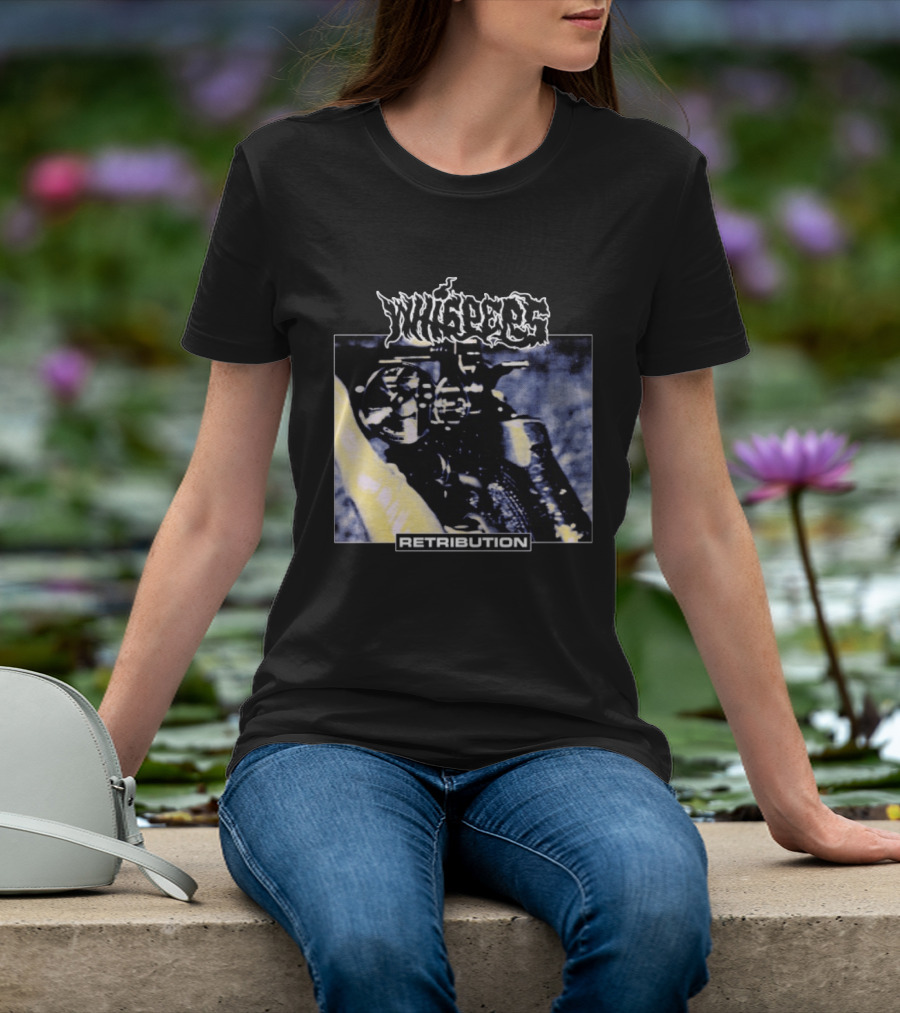 Whispers Retribution Motorcycle Engine T-Shirt